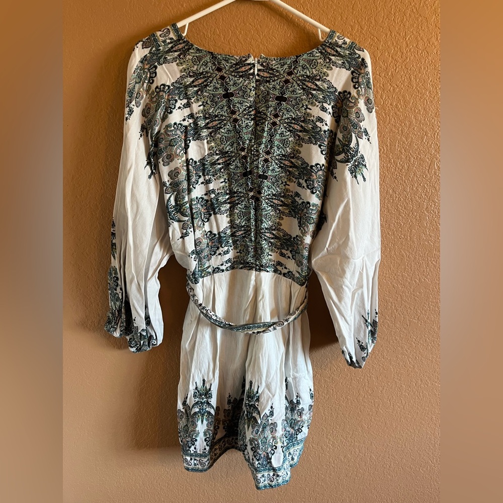 Venus White Patterned Romper - image 4